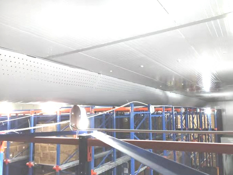 Custom fabric hvac air duct system for factory