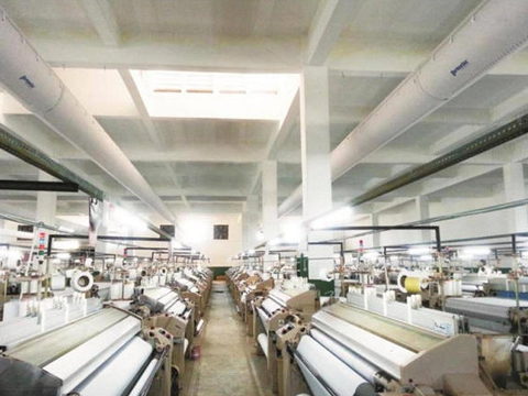 Textile hvac air conditioning duct system for tobacco Industry